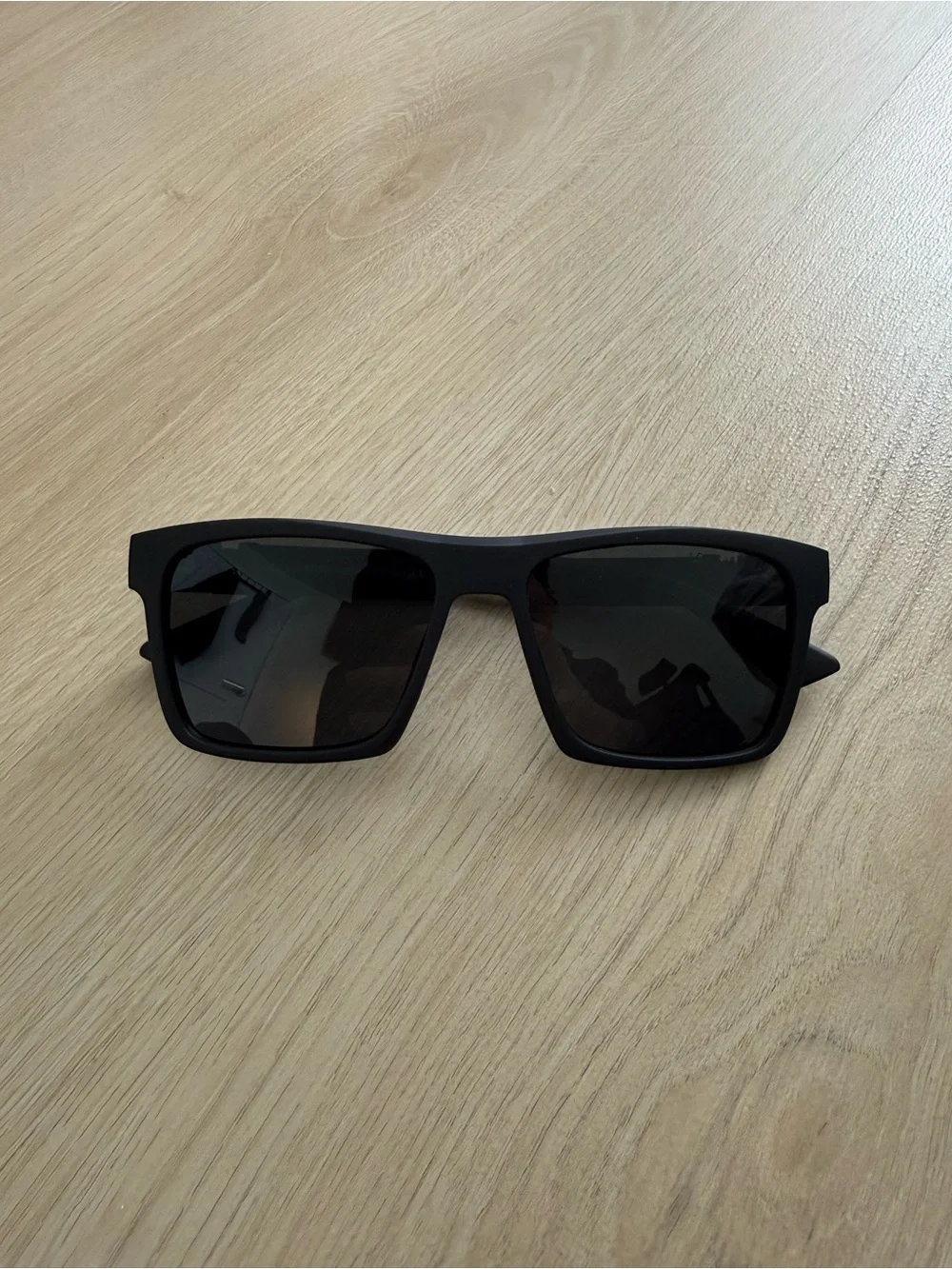 Black Designer Sunglasses w/ Monochrome Design